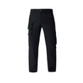 thumbnail image 6 of Mens Cargo Work Pants - Durable Ripstop Tactical Material, Water Resistant Breathable, 7 Multi Pockets, Outdoor Hiking & Construction Pants Black M, 6 of 6