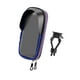 thumbnail image 4 of Soporte para teléfono de motocicleta giratorio de 360 ​​grados, antivibración, pantalla táctil sensible Azul, 4 of 9