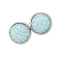 thumbnail image 3 of Pendientes Gotas Sonducket de Acero Inoxidable Galvanoplastia Fina Color Rosa Azul, 3 of 6