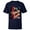 Navy, variant on Deadpool Mercs Domino Hit Monkey Negasonic Cover Art - Short Sleeve T-Shirt for Kids - Customized-Red