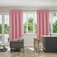 thumbnail image 4 of Leodye 1Pack Curtains Blackout and Curtain Overlay Elegant Curtains for Bedroom,63 Inch W X 53 Inch L, 4 of 6
