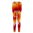 thumbnail image 5 of Endives Women's Yoga Pants Tie Dye Printed Fashion Casual Slim Yoga Leggings Fall Winter, 5 of 7