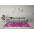 thumbnail image 3 of Ahgly Company Indoor Rectangle Oriental Pink Industrial Area Rugs, 6' x 9', 3 of 4