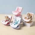 thumbnail image 2 of Mini Car Seat for Small Animals, Portable Doll Safety Seat Display with Magnetic Base and Car Vent Clip, Adjustable Harness Carrier for Guinea Pigs Mice Hamsters in Vehicle (Khaki), 2 of 10