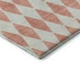 thumbnail image 4 of Addison Rugs Mayfield Washable Transitional Diamonds Salmon Rectangle Rug, 1'8" x 2'6", 4 of 5