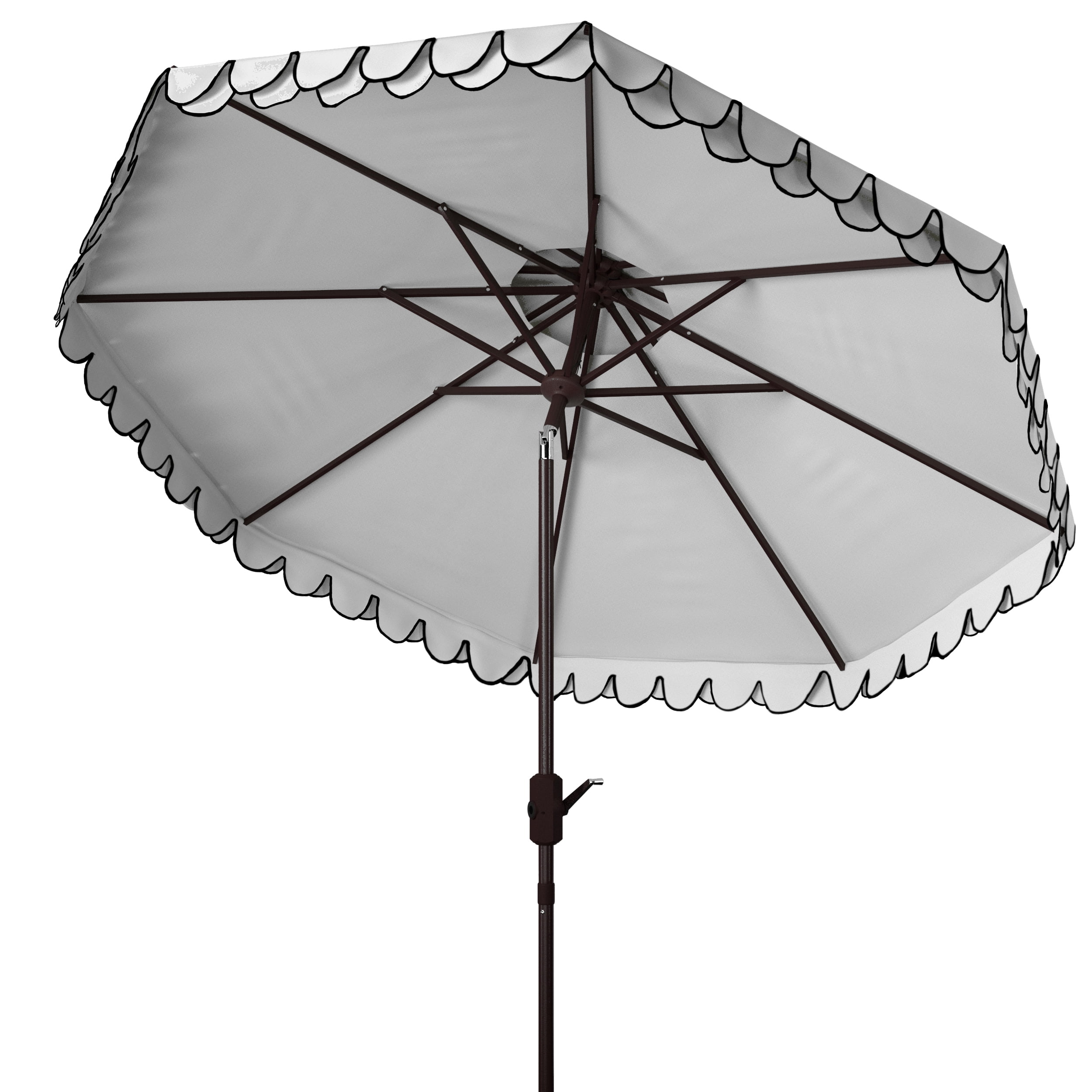 Safavieh Outdoor Living 99.61" Solid Print Market, UV Resistant