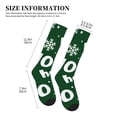 thumbnail image 2 of Lsque Ho Ho Ho A Pattern Sport Compression Socks for Men & Women 15-20 mmHg Knee High Nurse Pregnant Running Medical and Travel Athletic, 2 of 6