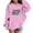 1#Pink364, variant on Byoo Toddler Girls Sweatshirt Oversize 67 Number Graphic Full Sleeve Pullover Hoodie Top Casual Comfort Shirt for Kids