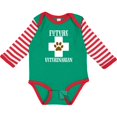 thumbnail image 3 of Inktastic Vet Future Veterinarian Childs Boys or Girls Long Sleeve Baby Bodysuit, 3 of 5