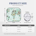 thumbnail image 2 of Kdxio World Travel Map Print 2-Piece Sun Shade Front Windshield - Foldable Car Front Window Sunshades For Most Sedans Suv Truck, 2 of 6