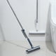 thumbnail image 1 of Fiudx Cepillo para Pisos, Mango Largo con Cerdas Rígidas, Agarre Ergonómico, Material Duradero, Limpieza Multifuncional para El Hogar, Uso En Baños y Pisos, Tamaño Compacto, Colores Blanco y Azul., 1 of 7