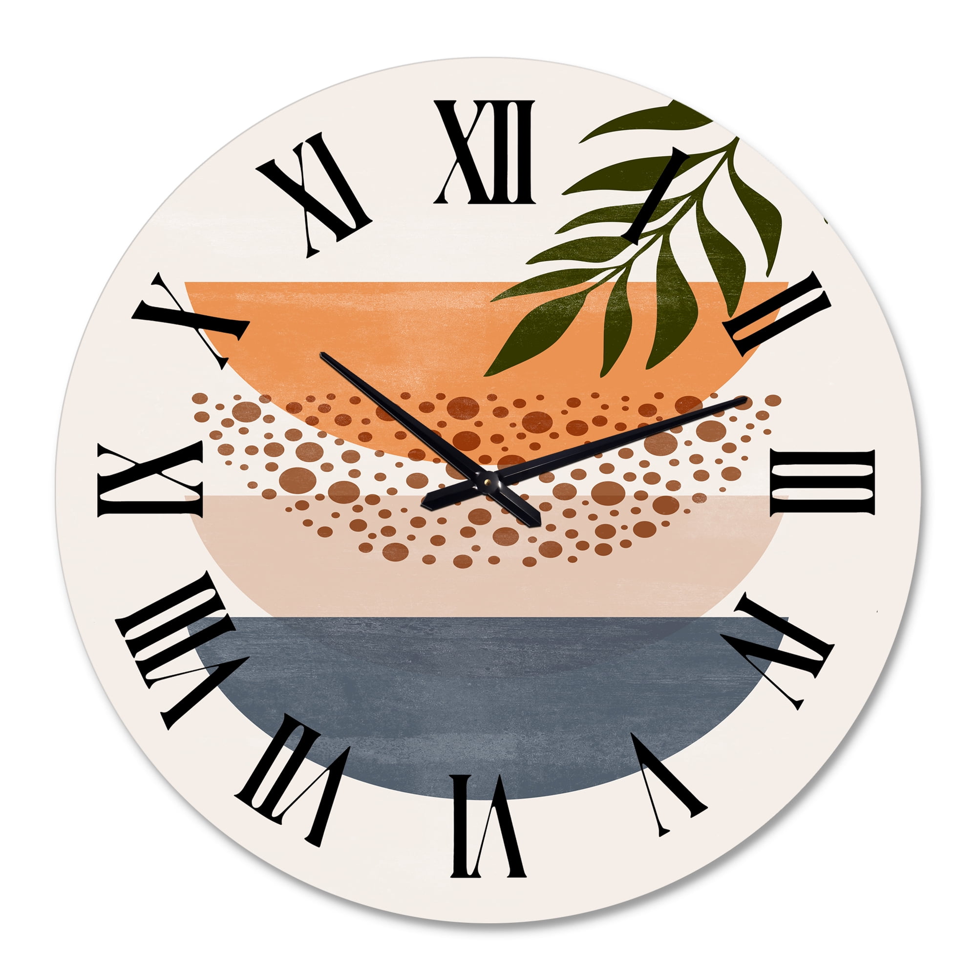 Designart 1 in Quartz Modern/Contemporary Wall Clock