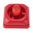 thumbnail image 5 of LED Audible Visual Alarm Strobe Warning Horn 3 Sound Modes Flashing Light Fire Security Horn DC12V 24V, 5 of 5