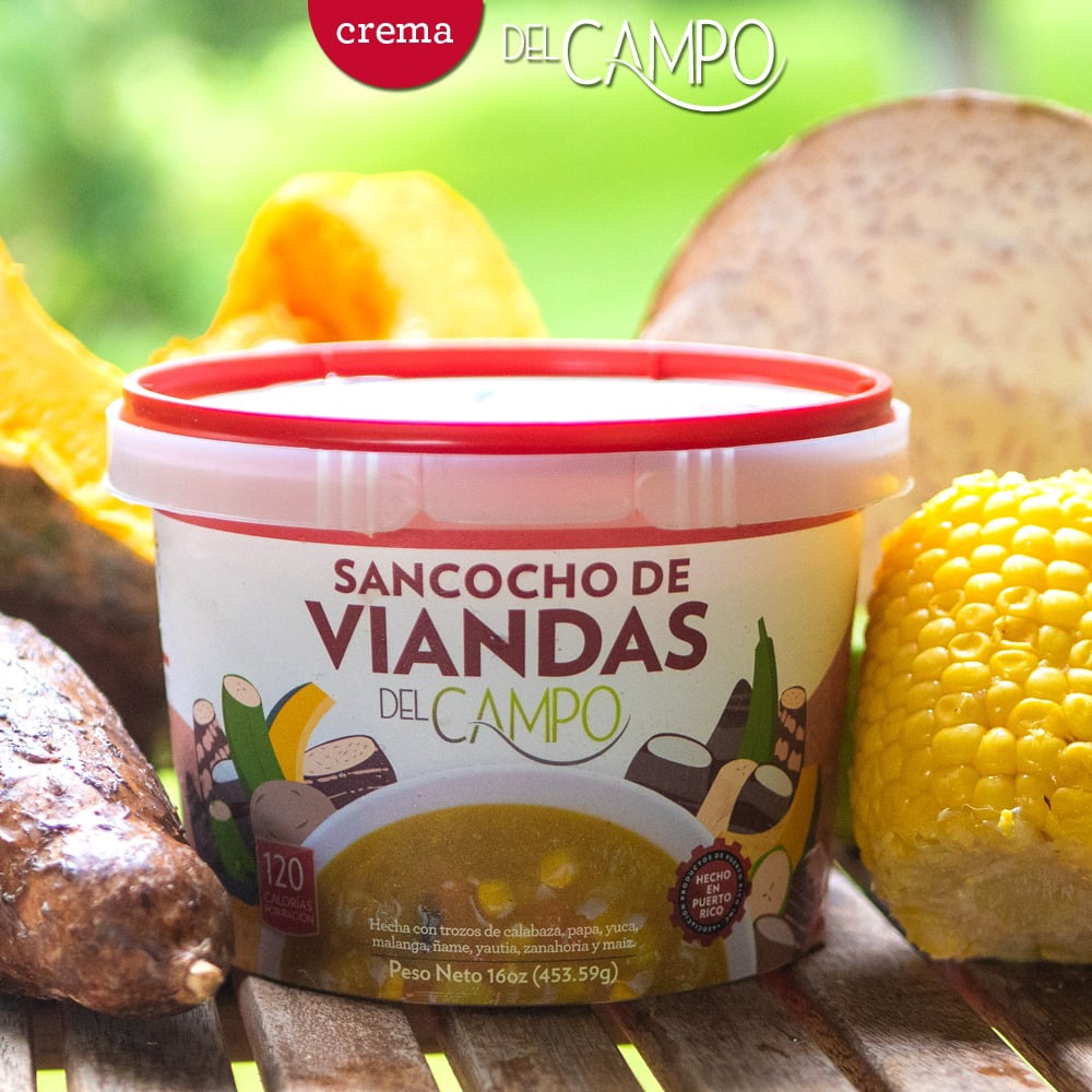 Del Campo Sancocho De Viandas, Low Fat, Cholesterol Free, 16oz Plastic Tub (Frozen)