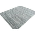 thumbnail image 4 of EORC NATURAL GREY Hand-Knotted Wool Modern Lori Baft Gabbeh Solid Color Rug, 10' x 14', 4 of 5