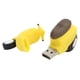 thumbnail image 4 of Memory Stick 2.0 USB Flash Drive Pendrive Almacenamiento de datos Dibujos animados Coche eléctrico Muñeca Amarillo, 4 of 8