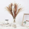 thumbnail image 4 of Luxcidy Dried Pampas Grass Decor 100 Stems, Boho Wedding Flowers with Bunny Tails, Natural Dried Floral Arrangement for Home Table, Village Farm & Party Decor, 4 of 7