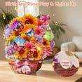 thumbnail image 3 of KUNPENG Mother's Day Card with Music and Lights, 3D Pop Up Happy Birthday Card, Light Up Musical Greeting Card, Sunflower Forever Flower Bouquet, Gifts for Mom Grandma Women, 8", 3 of 10