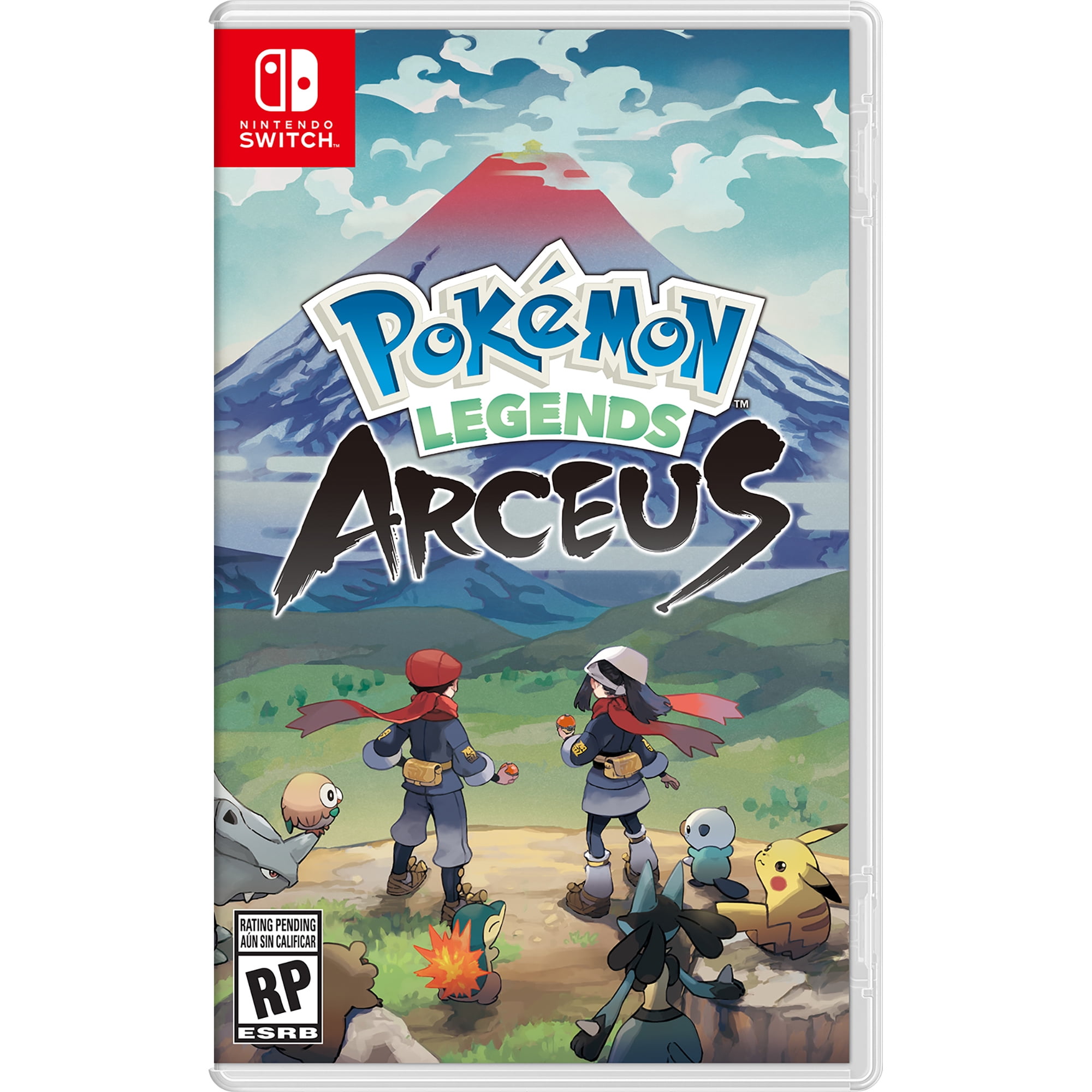 Pokemon Legends: Arceus Nintendo Switch Role-Playing Game Cards, RPG, Action, Adventure, Parental Controls