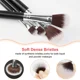 thumbnail image 2 of Juego de 13 a 32 brochas de maquillaje, cosmética, herramientas de maquillaje para rostro, belleza femenina, profesional, base, rubor, sombra de ojos, 2 of 6