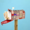 thumbnail image 6 of Naloa Cute Lamas Mailbox Covers Magnetic Post Box Cover Post Letter Box Cover Garden Decor-25.5x21 in, 6 of 8
