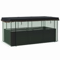 thumbnail image 7 of Raised Garden Bed, Galvanized Steel Planter Box with Crop Cage and Shade Cloth, 7 of 7