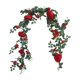 thumbnail image 2 of Guirnalda de Enredaderas de Rosas Artificiales de 180 cm, Decoración Colgante de Flores Falsas con Hojas Verdes para Bodas, Jardines, Uso en Interiores y Exteriores, 2 of 6