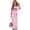 Pink, variant on Girls Summer Printed Short Sleeve Top and Matching Long Pants Two-Piece Set – Casual Comfort Outfit with Breathable Fabric and Stylish Design Pink Size 11/12