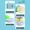 thumbnail image 3 of Bubble Machine Camera Fan Shape Bubble Blower with Music LED Lights Battery Operated Portable Outdoor Toys for Birthday Party Summer by PALIFEUR, 3 of 7