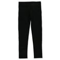 thumbnail image 2 of Cookie's Junior Girls' Super Stretch Uniform Pants - black, junior 7 - 8, 2 of 3