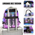 thumbnail image 4 of JIALIOU Mini Backpack Purse for Women Quilted Casual Daypack Small Travel Shoulder Bag, Trees under The Starry Sky, 4 of 7