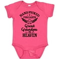 thumbnail image 3 of Inktastic Handpicked for Earth by My Great Grandpa in Heaven Boys or Girls Baby Bodysuit, 3 of 5