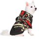 thumbnail image 2 of Fotbe Red Mushrooms Sudadera con Estampado para Perros Pequeños – Suéter con Capucha para Mascotas, Tela Suave de Forro Polar con Bolsillo-Small, 2 of 7