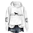 thumbnail image 5 of ZSQDM Womens Casual Long Sleeve Sweatshirt Crew Neck Cute Pullover Relaxed Fit Tops women's sweaters Sweatshirts for Women nylon hoodie Womens 2025 Women's Hoodless Sweatshirt（XL）, 5 of 5