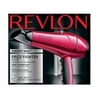 Revlon Perfect Heat Frizz Fighter RVDR5191 Ionic Hair Dryer, Red with Concentrator