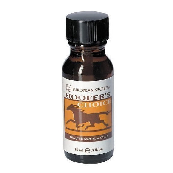 Supernail Hoofer's Choice Hoof Shield Top Coat 6 Piece Tray, 0.5 Fluid Ounce