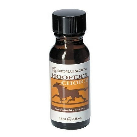 Supernail Hoofer's Choice Hoof Shield Top Coat 6 Piece Tray, 0.5 Fluid Ounce