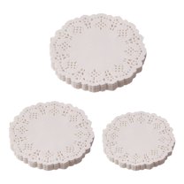 OUNONA 450 Pieces Greaseproof Snack Papers, Food Wrap and Plate Liners, White Disposable Kitchen Paper for Cooking