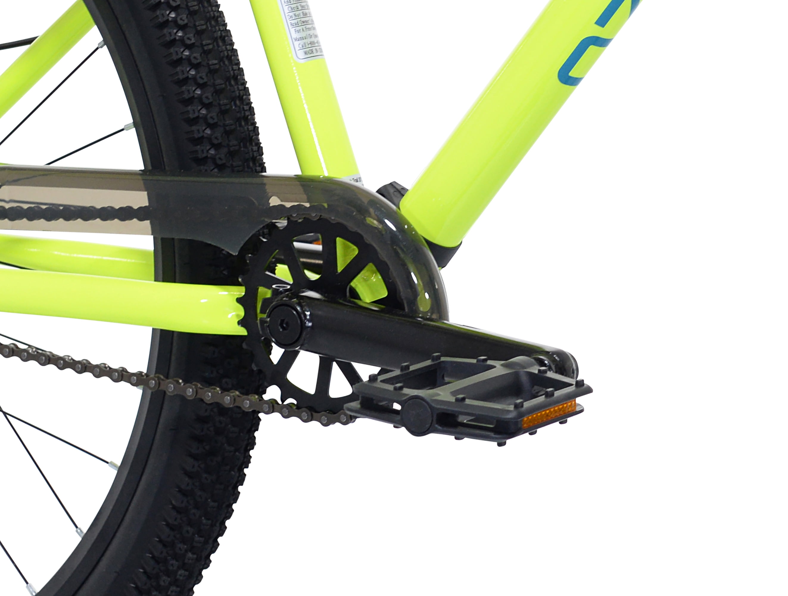 Ozark Trail 26" DJ.1 Airtime Dirt Jump Bike, 26" Wheels, Fits Teen & Adult Riders 5'2"-5'10", Yellow, Teen & Adult, Unisex, Online Only