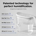 thumbnail image 2 of Humidificador Carepod Mini 21P de niebla fría ultrasónica 2,8 L, 2 of 7