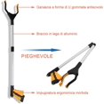 thumbnail image 5 of Herramientas de pelado, de aproximadamente 79 cm de largo, las herramientas de sujeción de 9 cm se pueden plegar y extender, con puntas magnéticas, adecuadas para personas mayores, discapacitados,, 5 of 5