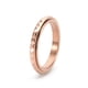 thumbnail image 1 of Anillo giratorio de estilo piramidal lateral para mujer, estilo Chanel, anillo de joyería en oro rosa, 1 of 6