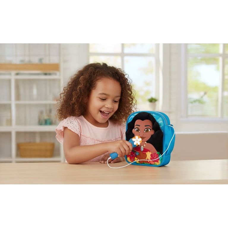 Disney Moana Bluetooth Sing Along Boombox with Karaoke Microphone