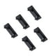 thumbnail image 2 of Bewildely Paquete de 5 ganchos para toallas acero inoxidable gran capacidad de carga colgador de toallas negro, 2 of 6