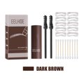 thumbnail image 3 of Kit de modelado de sellos de cejas Belleza impermeable Sellado de cejas armable Definidor de cejas a prueba de sudor Mejoradores de cejas Herramientas Marron oscuro Sunnimix Kits para dar forma a las cejas, 3 of 8
