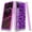 Purple Shell, variant on T-Mobile REVVL 4 Plus Case, Rosebono Graphic Design Shockproof Impact Resistant Protective Full-Body Rugged Clear Hybrid Bumper Case for T-Mobile REVVL 4 Plus (Pink Shell)