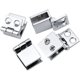thumbnail image 2 of 4 bisagras para puerta de vidrio, bisagras de clip para muebles de cocina, vitrina, ducha, soporte de cobre de 0 grados para puerta de armario, ángulo abierto, 2 of 4