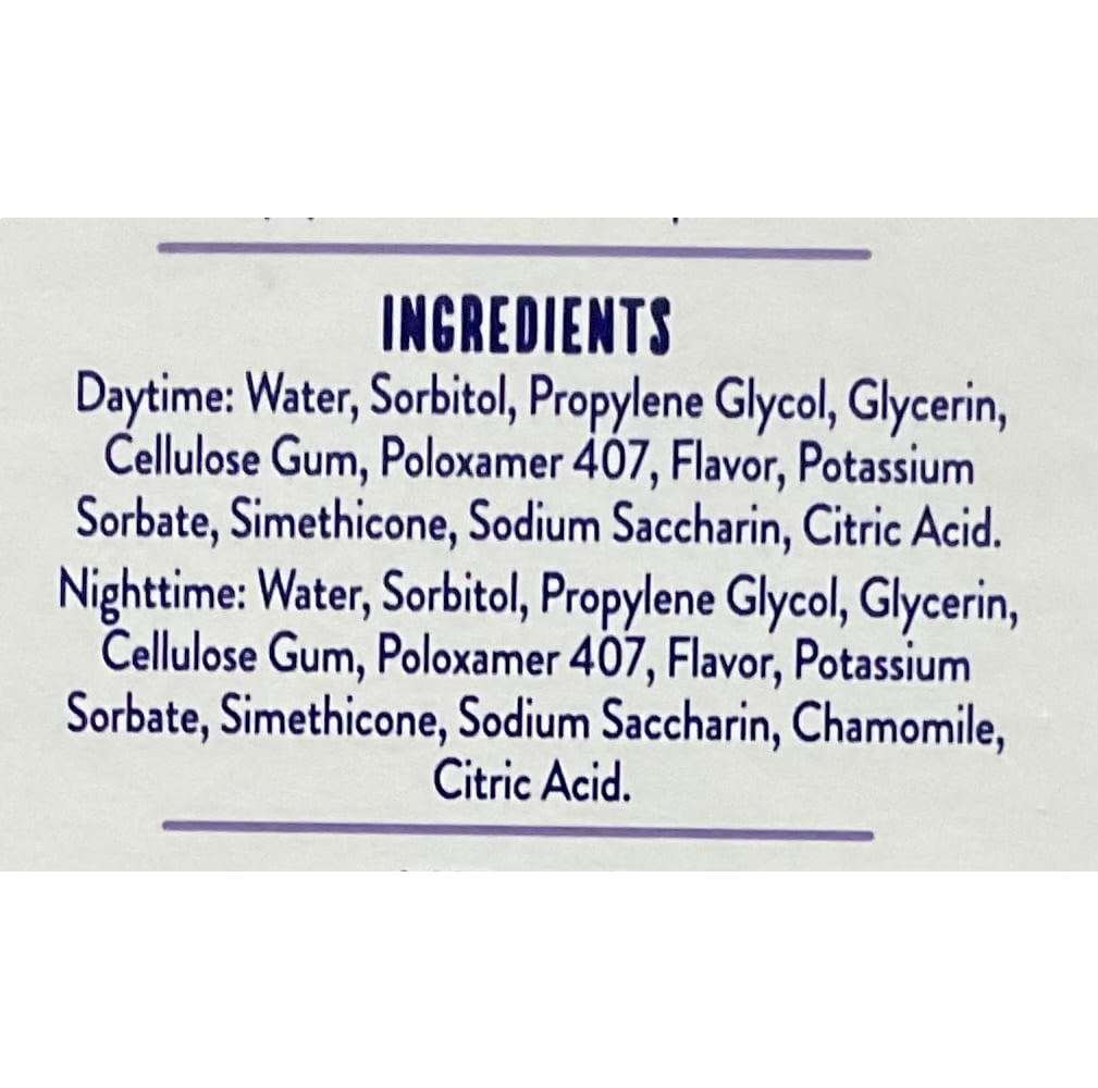 Orajel Non-Med Baby Teething Day & Night Cooling Gels Twin Pack Benzocaine Free 0.18 Oz.