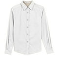 thumbnail image 5 of Port Authority Ladies Long Sleeve Easy Care Shirt-6XL (White/ Light Stone), 5 of 6