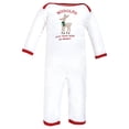 thumbnail image 3 of Hudson Baby Mono De Algodón Unisex Para Bebé Rudolph Reno 0-3 Meses, 3 of 5